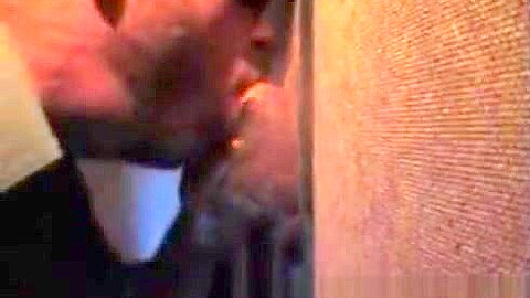 Horny sex clip homo Glory Hole check , it's amazing