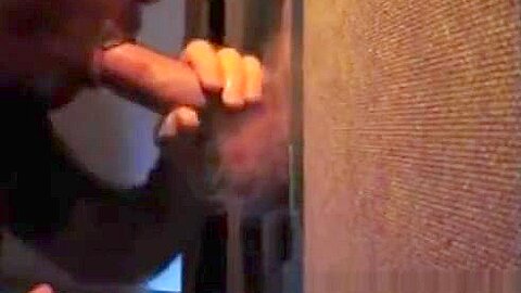 Horny sex clip homo Glory Hole check , it's amazing