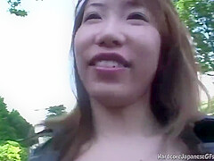 Hot Babe Flashing Her Tits In Public And Fingering Her Pussy