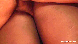Hot Black Chick Gets Her Pussy Stuffed With A White Cock