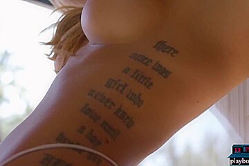Hot British Milf Babe Posing For