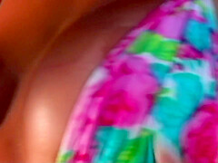 Hot Chicks In Bikinis Eat Pussy And Use A Dildo To Cum Outdoors In Summer