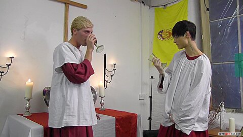 Hot Choir Make A Milky Mess - Nail Brooks & Skye Romeo