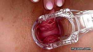 Hot Czech Kitten Opens Up Her Narrow Snatch To The Pecu
