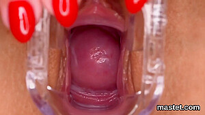 Hot Czech Kitten Stretches Her Soft Vulva To The Peculi