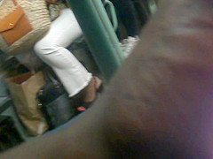 Hot Ebony Feet In Slingback High Heels