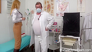 Hot Mature Examined And Made To Cum By Kinky Doctor 6 Min - Maya Evans