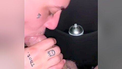 Hot POV blowjob in car