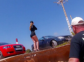 Hot Police Girl Fucks With Two Guys - HotEuroGirls
