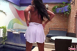 Hot Shemale Takes A Machine Mounted Dildo Up Her Ass 7 Min - Alexia Rios