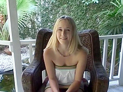 Hot blonde in close up masturbation for your pleasure