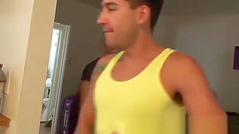 Hot gay boys have a kinky fuck session