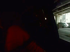 Hot mature Japanese babe sucks cock in the car