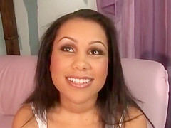Hot Mixed Couple Shows Off Thier Skillz On Camera 