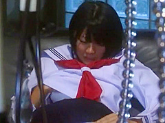 Hottest Japanese chick Hitomi Ebihara in Crazy Blowjob, Facial JAV scene