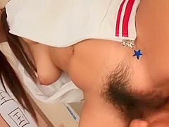 Hottest Japanese girl in Amazing Secretary, Facial JAV clip