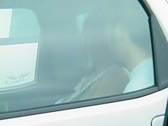 Hottest Japanese girl in Incredible Fingering, Car JAV scene