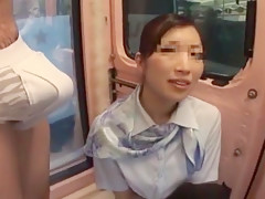 Hottest Japanese model Aoki Misora, Reiko Asahina in Crazy Car JAV clip