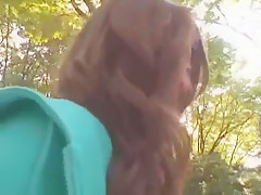 Hottest Japanese whore Azusa Tominaga in Exotic Car, Outdoor JAV clip