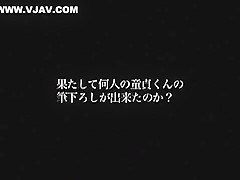 Hottest Japanese whore Maria Miyazaki, Mahiru Tsubaki in Crazy Handjobs, Car JAV scene