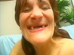 Huckleberry Whore Sucks On A Fat Cock And Gets Fucked From Behind On Couch