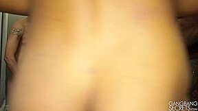 Huge busted Lauren gangbanged and 4 creampies