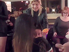 Huge tits and booty babe fucked in public