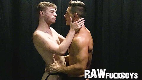 Hung innocent twink suddenly turns dom and barebacks DILF