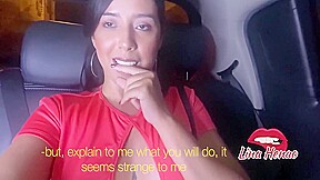 I Masturbate In An Uber Until I Squirt His Car With Of Squirt