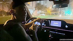 I Take Cj With Me In The Car So She Can Suck Me Off And Fuck Her Real Hard