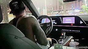 I Take Cj With Me In The Car So She Can Suck Me Off And Fuck Her Real Hard