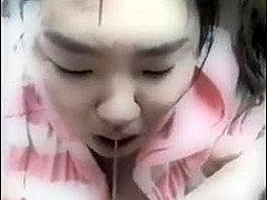 INSANE Blowjob in car from Cum Addicted Asian Cocksucker