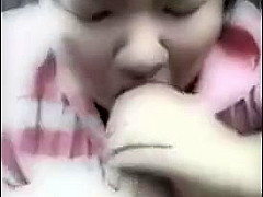 INSANE Blowjob in car from Cum Addicted Asian Cocksucker