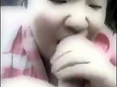 INSANE Blowjob in car from Cum Addicted Asian Cocksucker