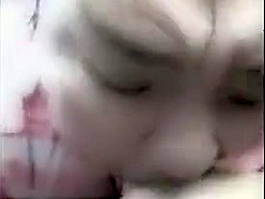 INSANE Blowjob in car from Cum Addicted Asian Cocksucker