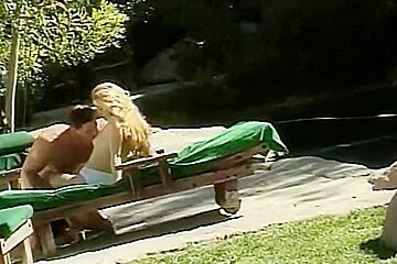 In Sunglasses Gets Bj And Drills Naughty Bitch Outdoors With Buff Dude