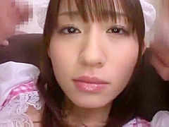Incredible Japanese girl Mika Osawa in Amazing POV, Threesome JAV movie