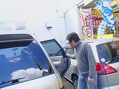 Incredible Japanese girl Moe 3, Erena Kurosawa, Mari Hida in Fabulous MILFs, Car JAV clip