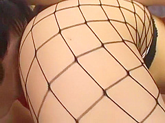 Incredible Japanese whore Rika Fujiwara in Amazing Face Sitting, Fishnet JAV clip