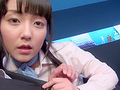 Incredible Japanese whore in Horny Handjob, POV JAV clip