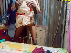 Indian Village Old Aunty Ki Coconut Oil Dekar Raat Main Ki Chudai Clear Bengali Voice