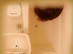 Innocent Asian Showering