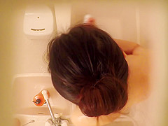 Innocent Asian Showering