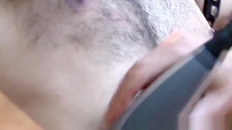 Interracial bareback threeway with kinky studs