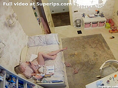 Ipcam British Step mom Masturbates In Her Step daughters Room