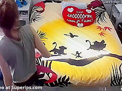 Ipcam Skinny teen 18+ With Glasses Masturbates