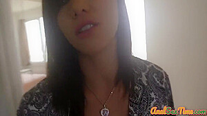 Ir Babe Rides Black Cock With Pussy And Ass