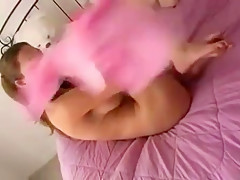 Jamie pees after masterbating
