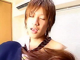 Japanese Cute Boy Shunsuke Have Fun In Classroom 32