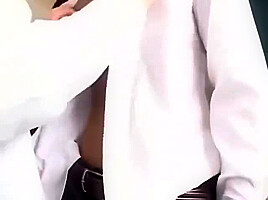 Japanese Cute Boy Shunsuke Have Fun In Classroom 32